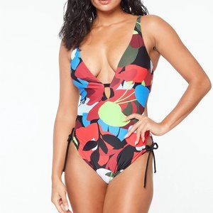 Bar III Side-Tie Monokini Swimsuit